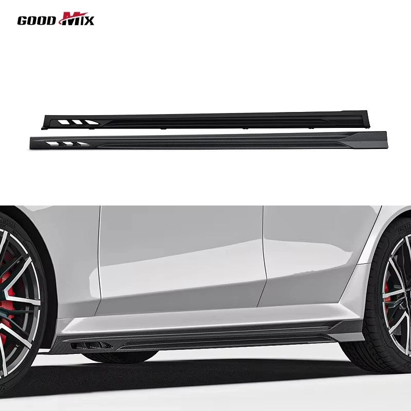 Paktechz Prepreg Dry Carbon Fiber Body Kit Side Skirt for BMW M5 Sedan G90/Touring G99 2024-2026