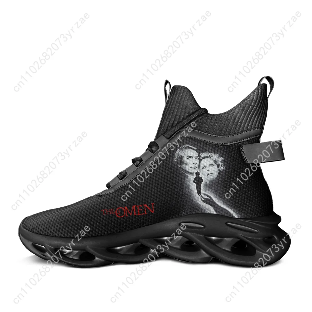 

The Omen High Top Flats Sneakers Mens Womens Sports Shoe High Quality Fashion Sneaker Lace Up Mesh Footwear Custom Made Shoes