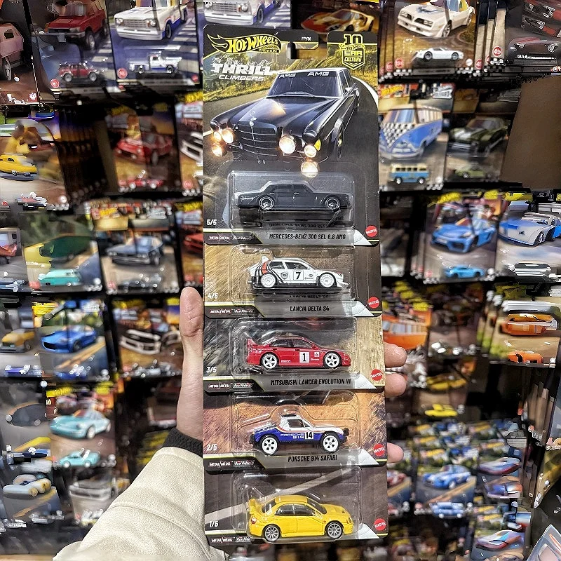 

2026 Latest New Hot Wheels Car Culture Thrill Climbers Set 1/64 Collectible Diecast Vehicle Cars Factory Sealed