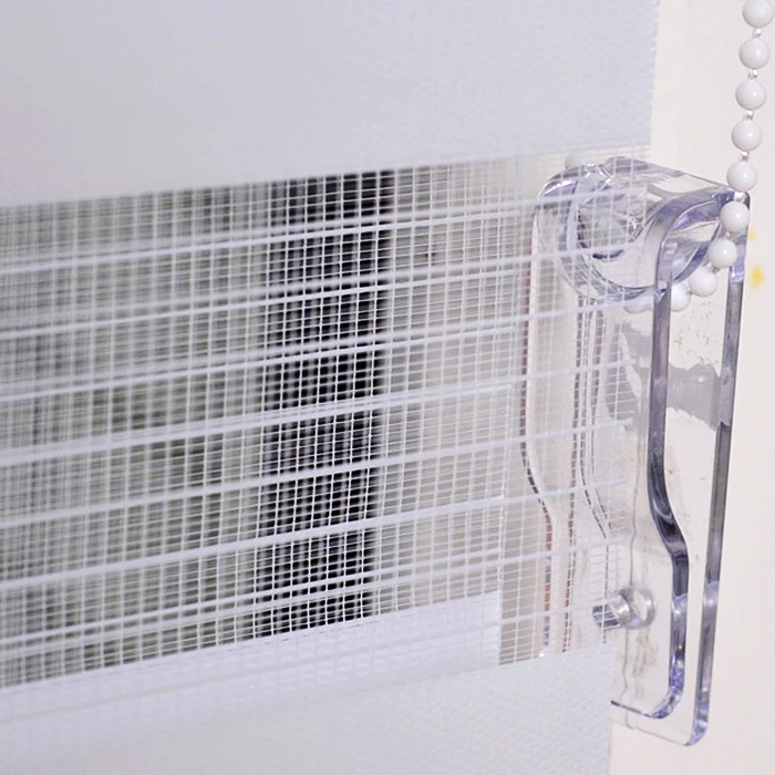 WOLTU Durchscheinender Doppelrollo, Schattierung, staubdicht, doppelschichtig, Fenster-Verdunkelungsvorhang für Schlafzimmer und Wohnzimmer – Detail 8