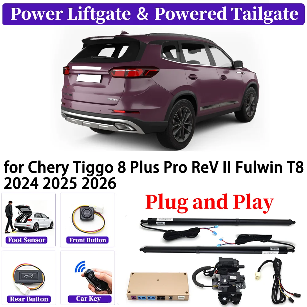 

for Chery Tiggo 8 Plus Pro ReV II Fulwin T8 2024 2025 2026 Car Automatic Power Liftgate Kit Smart Auto Electric Tailgate System