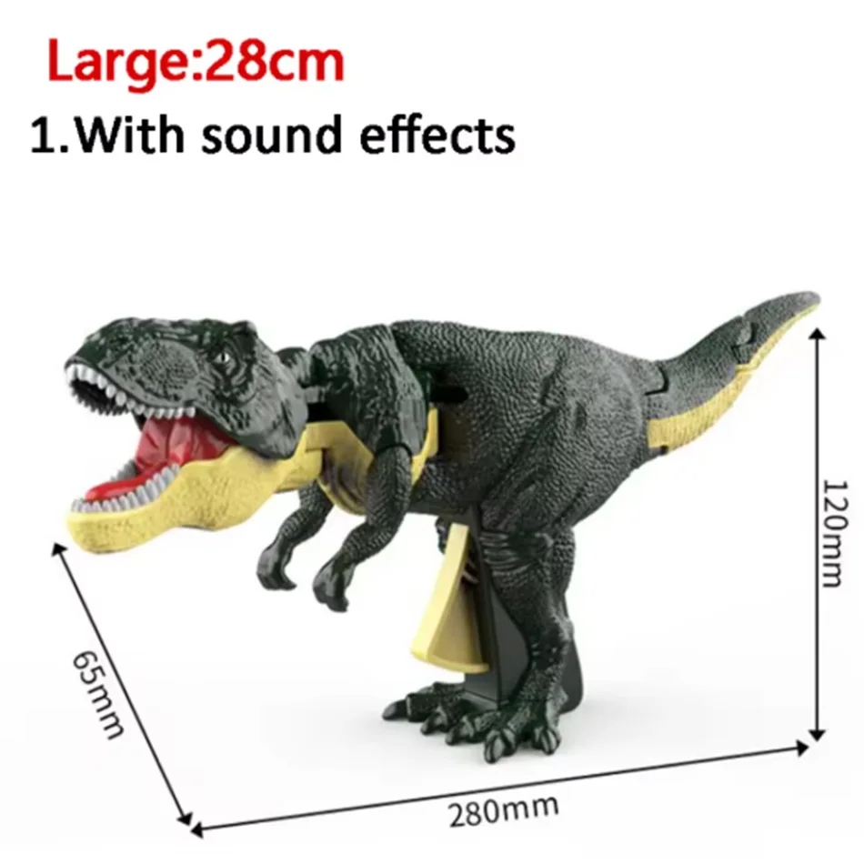 Kinder Dekompression Dinosaurier Zazaza Spielzeug Kreative Batterie-freies Teleskop Frühling Schaukel Zappeln Spielzeug Weihnachten Geschenke für Kinder – Detail 12