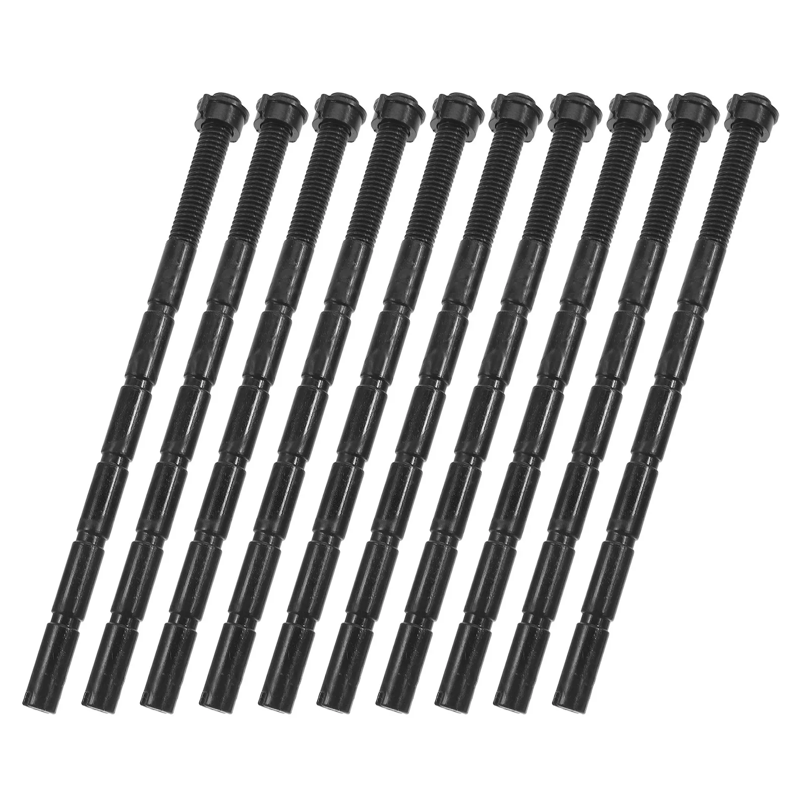 10pcs Flush Button Rods Extended Design Toilet Cistern Replacement Parts Water Tank Repair Accessories High Hardness Material