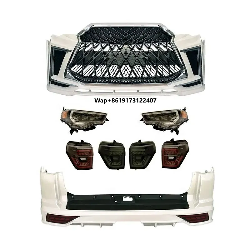 

Carlong Black Primming Car Bumper for for 2010-2019 Front/Rear Grille Body Kit 100% Brand-new