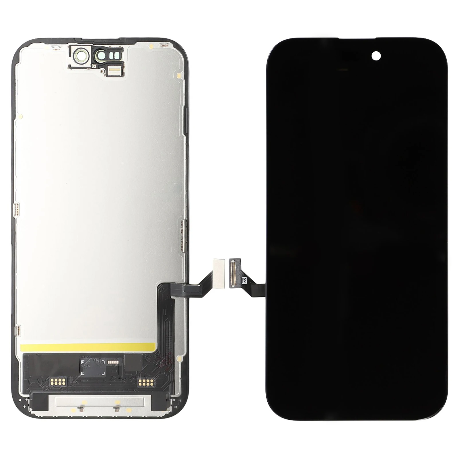 For iPhone 15 Grade C Soft OLED Screen and Digitizer Assembly Replacement Part (Without Logo)