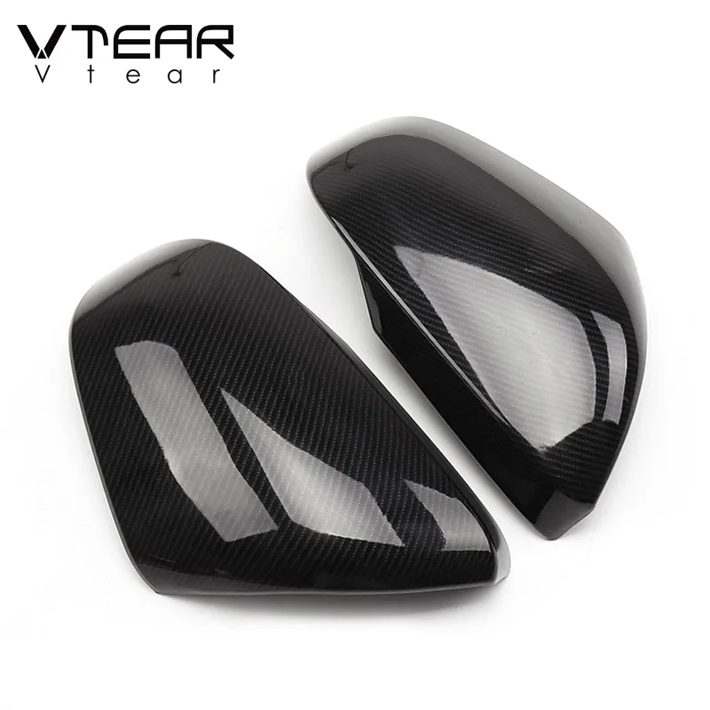 Vtear Car Rearview Mirror Cover For Honda HRV HR-V 2015-2022 Chrome Frame Covers Cap Exterior Car-styling Decoration Accessories