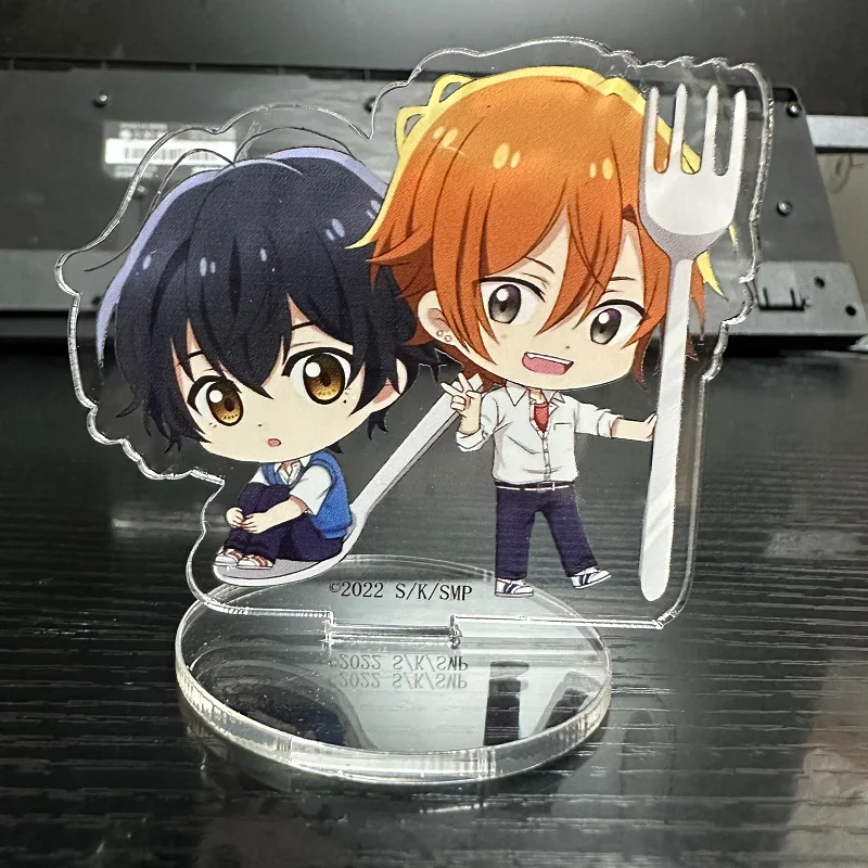 Anime Sasaki and Miyano Figures SASAKI SYUUMEI Acrylic Stands MIYANO YOSHIKAZU Character Model Plate Desk Decor Standing Sign