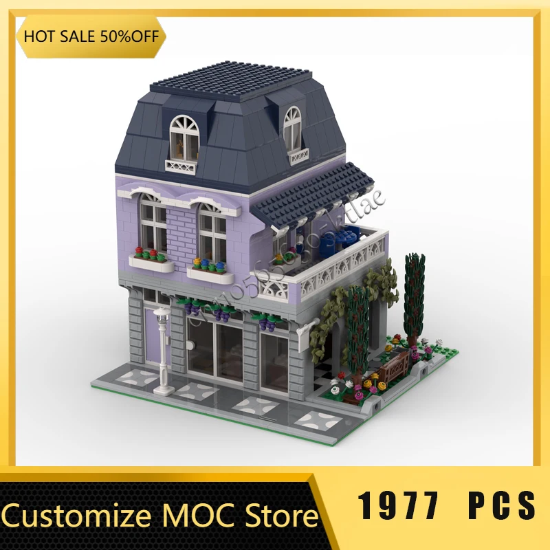 1977 قطعة الساخن بيع MOC النبيذ بار التفاصيل نموذج وحدات لتقوم بها بنفسك مجموعة اللبنات الاطفال الجمعية عرض اللعب مهرجان مفاجأة هدية #1