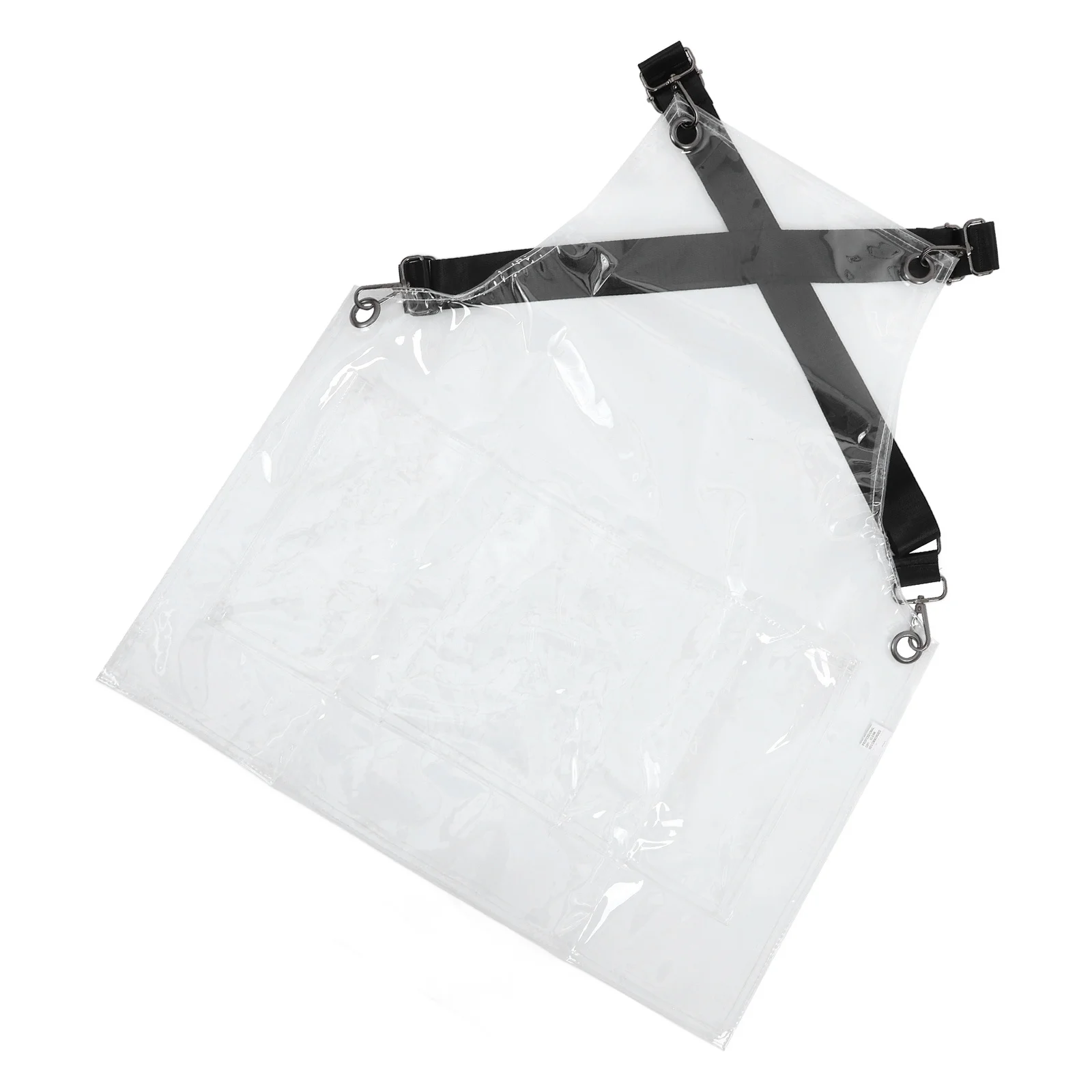 

Clear Waterproof Work Apron Adjustable Kitchen Painting Hairdresser Car Wash Store Labor Protection Anti Splash