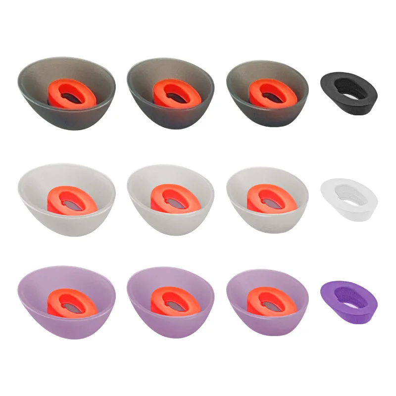 For Jbl Tune Flex Earbud Covers Silicone Earcups Tune Flex Ear Caps Bluetooth-compatible Headset Accessories