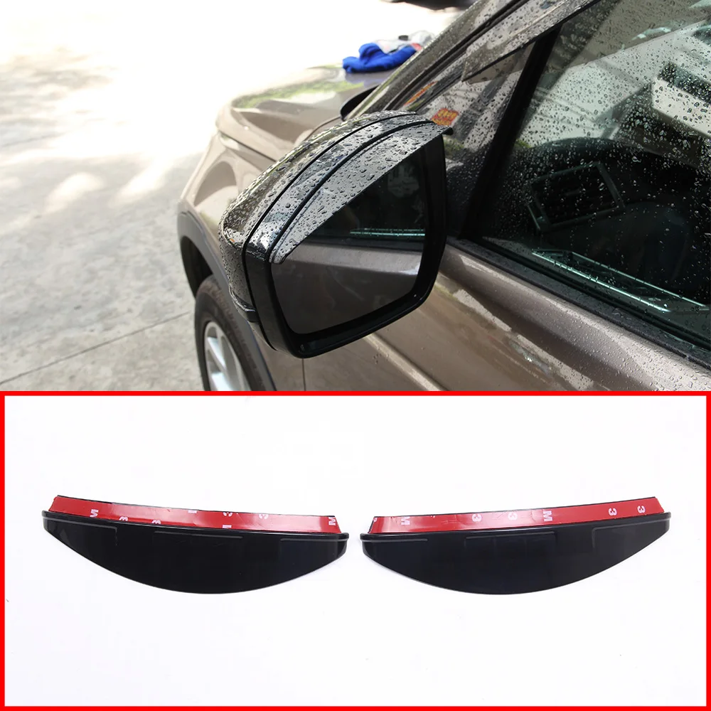 Side Rearview mirror 3D Rain Eyebrow Trim For Land Rover Discovery Sport For Range Rover Evoque Velar 2014-2020 Car Accessory