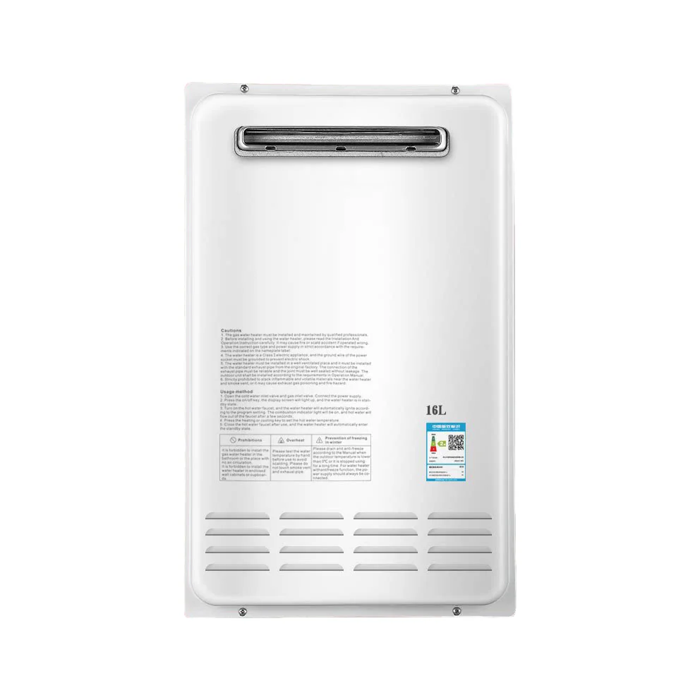 Scaldabagno a gas di grande capacità per uso esterno esterno 16/18/20/24/26/28L