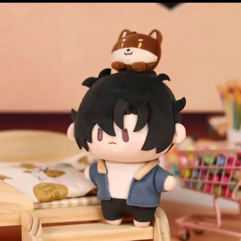 New Link Click Series Bean Plush Doll Cheng Xiaoshi Lu Guang Cute Character Stuffed Toy Soft Figure Ornament for Anime Fans Gift
