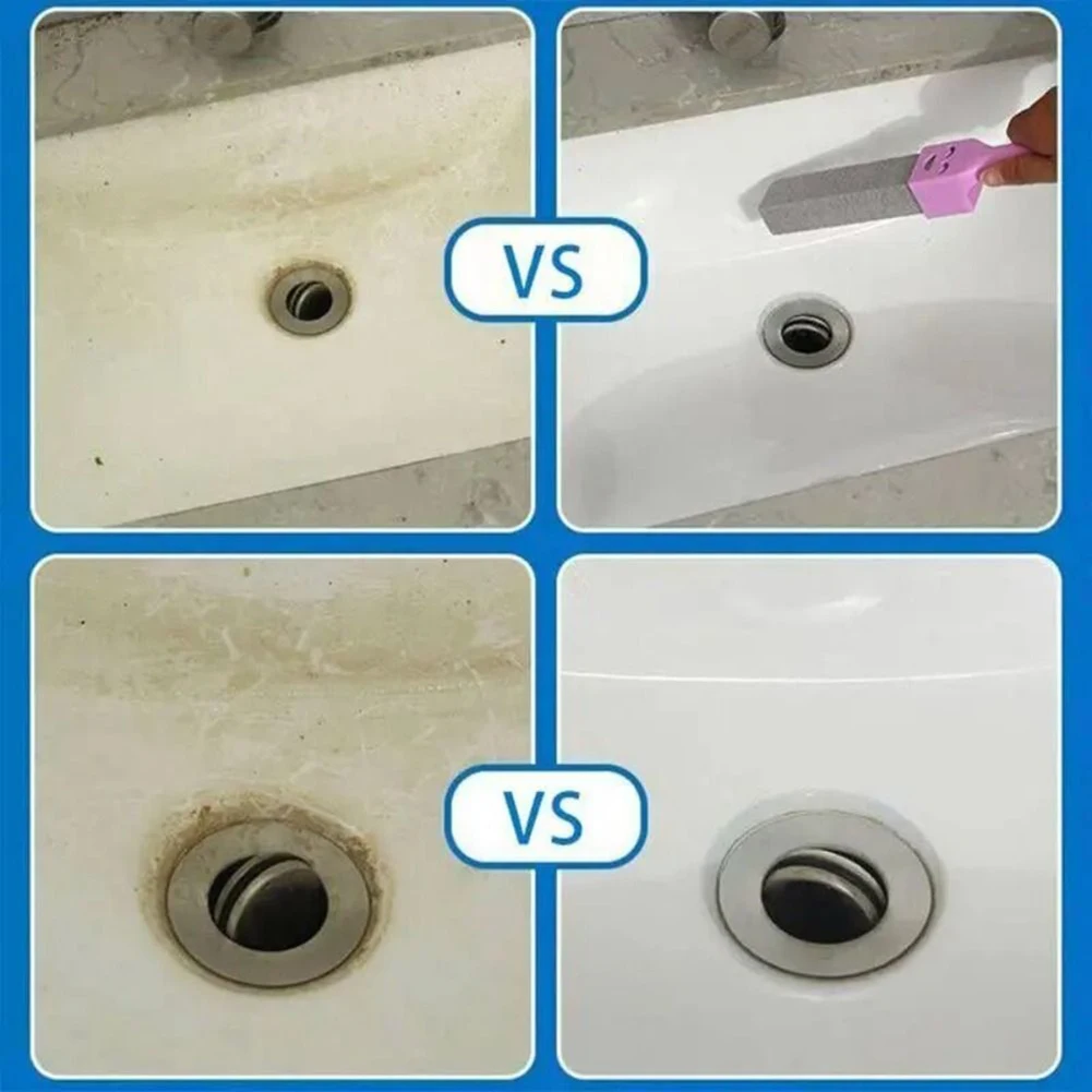 Toilet Cleaner Natural Pumice Stone Toilets Brush Quick Clean Easy To Hang Wand Tile Sink Bathtub Limescale Stain Remove Tools