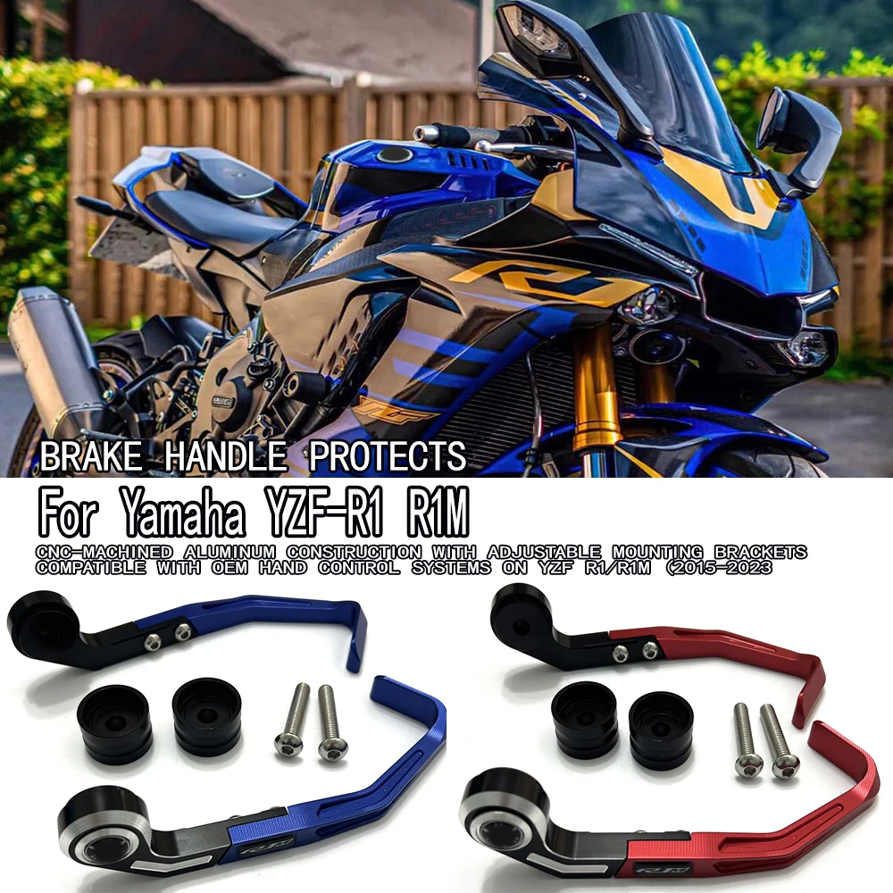 For Yamaha YZF-R1 R1M 2013-2023 Bow Guard Brake Clutch Handguard Hand ProtectionRacing CNC Motorcycle Aluminum Handguard Bow