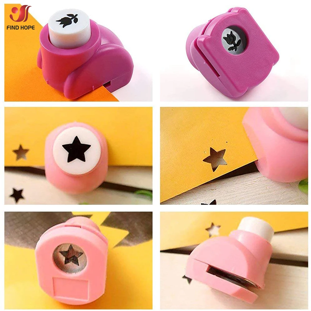 Mini Scrapbook Punches Handmade Cutter Card Craft Printing DIY Flower Paper Craft Punch Hole Puncher Shape