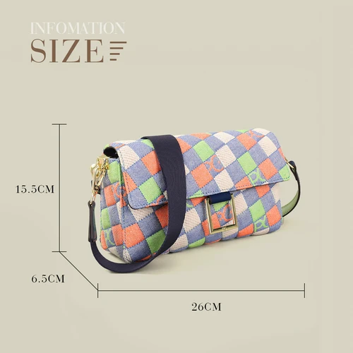 Imagen 2 del producto Bolso de mujer PG 2025 bolsos de moda de otoño e invierno diseñador de marca de lujo bolso cruzado versátil de moda para mujer