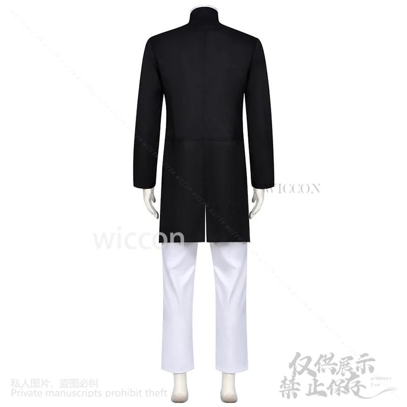 Karena Disesuaikan Sieglinde Sullivan Cosplay Hitam Anime Butler Kostum Jaket Celana Dasi Kupu-kupu Set Lengkap untuk Pesta Natal Halloween