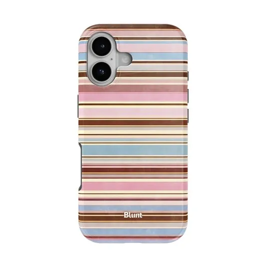 Luxuriöse Clmj Niedliche Streifen Handyhülle für iPhone 17 17e 16e 16 15 14 13 12 11 X XS XR XSMAX 7 8 Air ProMax Plus Doppelschichtige Abdeckung