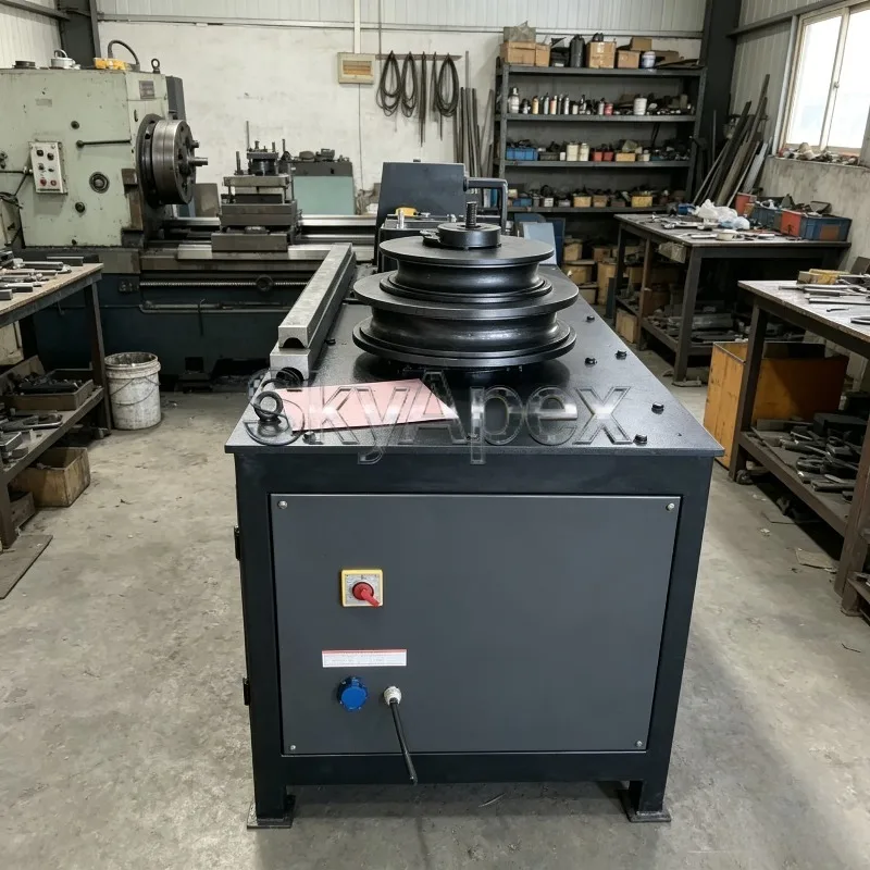 Precision Fully Automatic Industrial Hydraulic Pipe Bender With Multi Axis Control System Exhaust Metal Tube Machining Custom