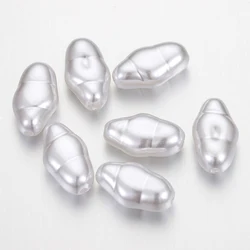 20Pcs/lot Irregular Imitation Baroque Pearls Loose Beads Earring Charm for Jewelry Making DIY Necklace Bracelet Beads Pendants