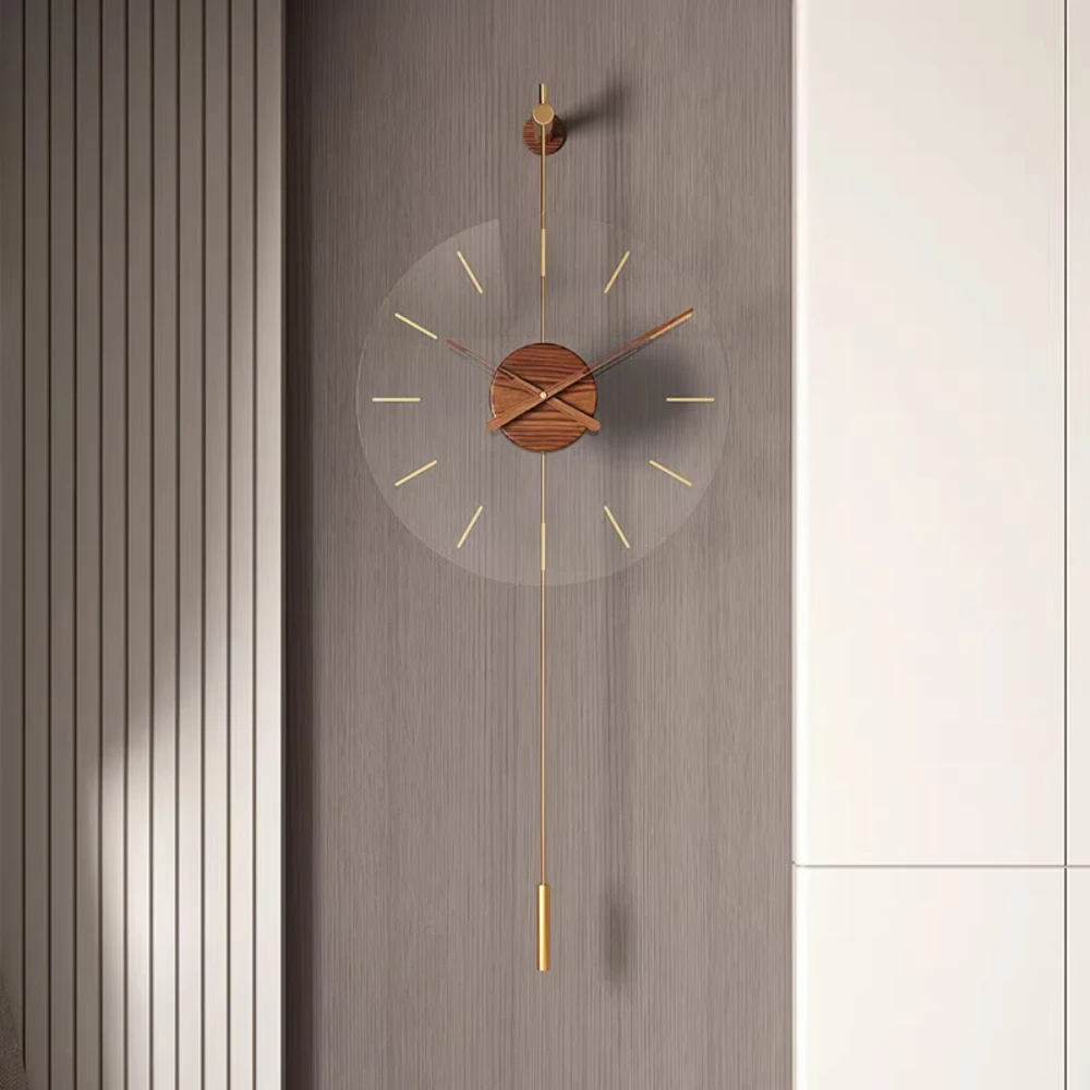 Fancy Unique Wall Clock Minimalist Aesthetic Modern Nordic Wall Clock Interior Design Relojes De Pared Home Decoration