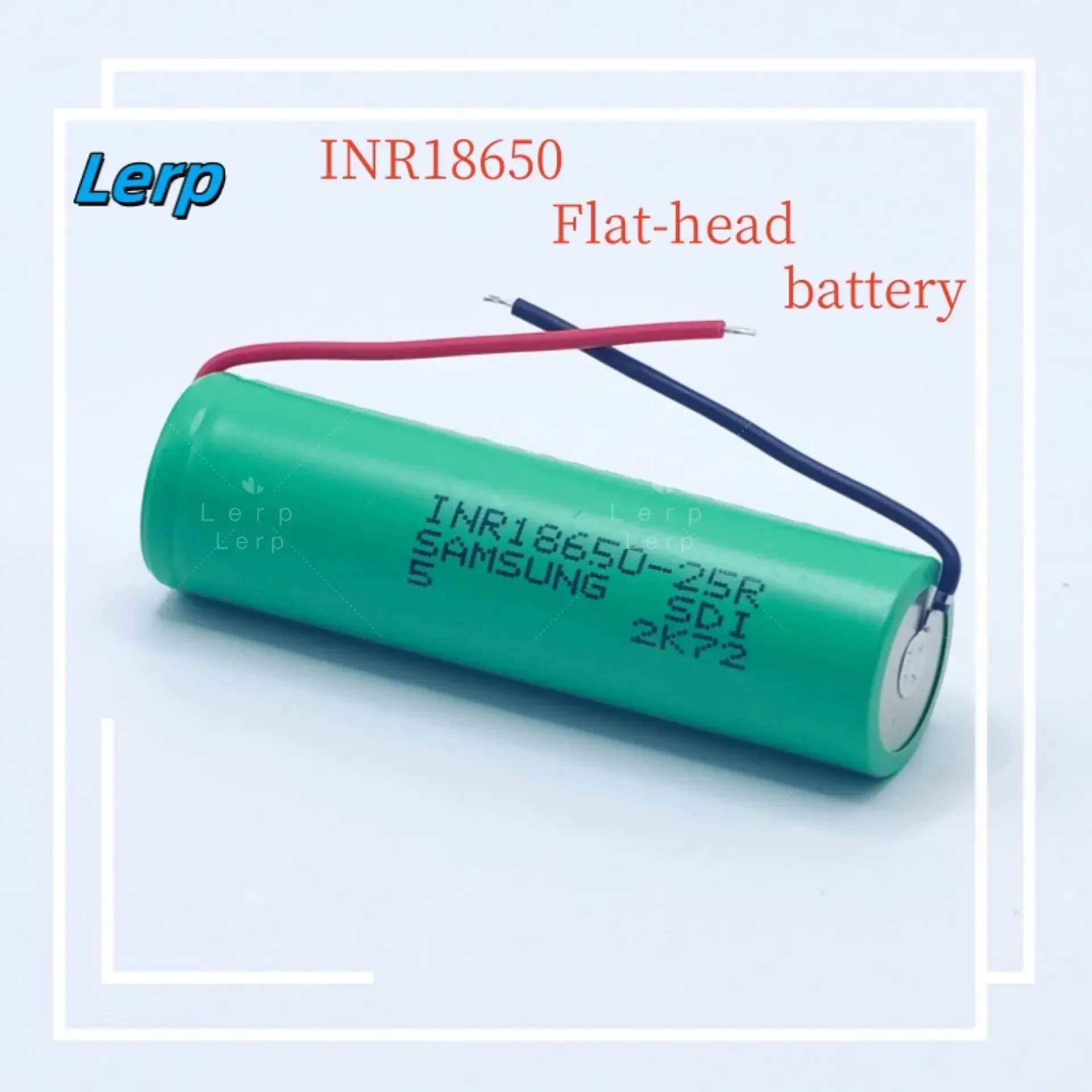 1-10pcs 3,7 3500 v mah bateria de lítio recarregável bateria de grande capacidade armazen amento de energia da bateria 25R+wire