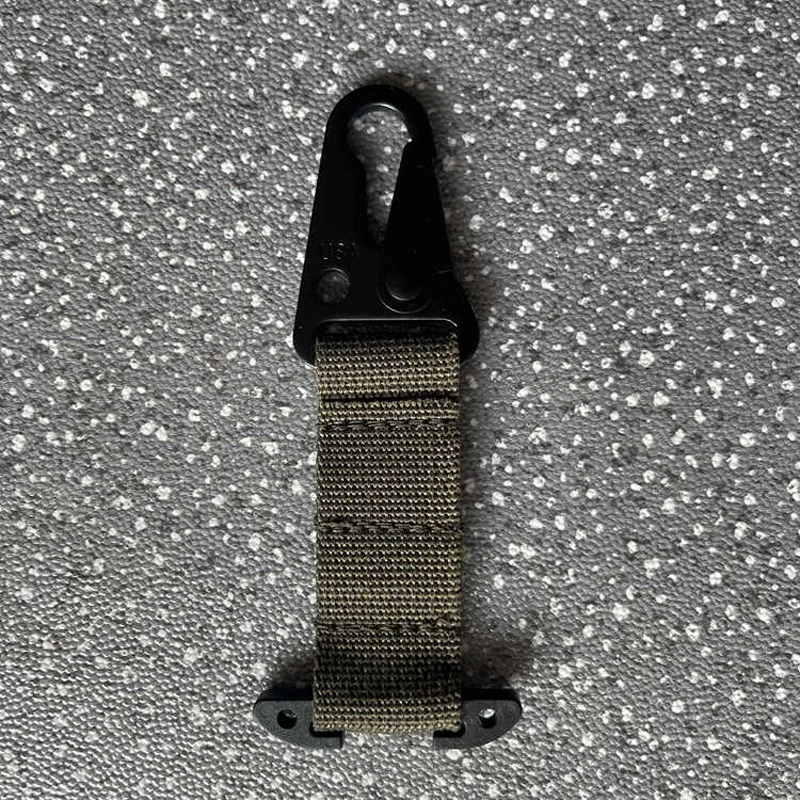 Tactical Molle Hook Belt Hanging Buckle Keychain Clasp Vest Waist Belt Hawk Hook Vest Webbing Clip Accessories view 3