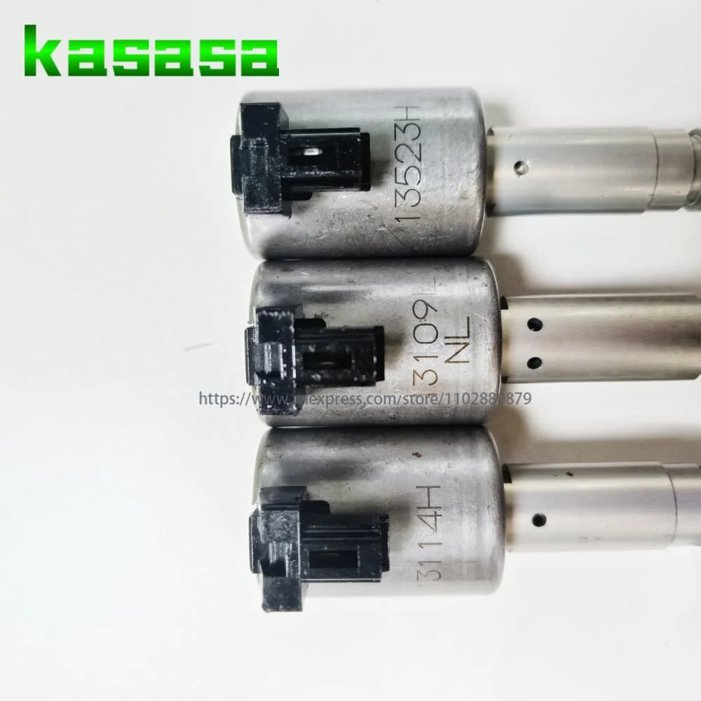 

JF414 JF414E Automatic Transmission Solenoid for Nissan Versa Almera 2013-2015 4-Speed AWD Transmission.
