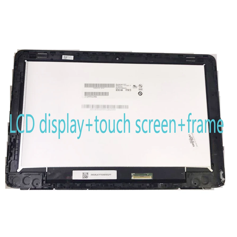 11.6 Inch HD LCD For HP Chromebook x360 11 G2 EE Lcd Display Touch Screen Digitizer Assembly Frame 11 EE G2 LCD Replacement