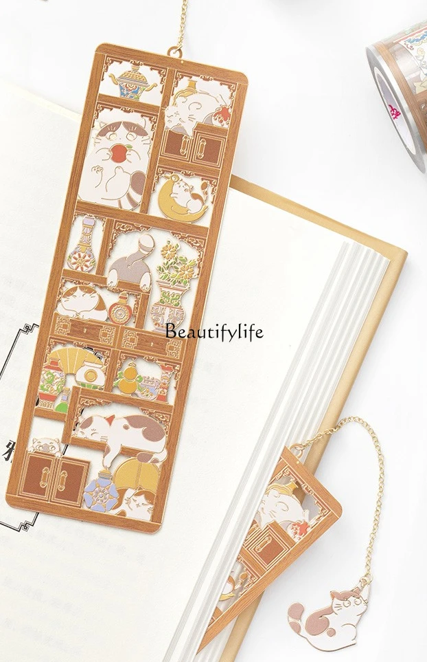 

Metal Bookmark Classical Chinese Style Gift Museum Creative Gift