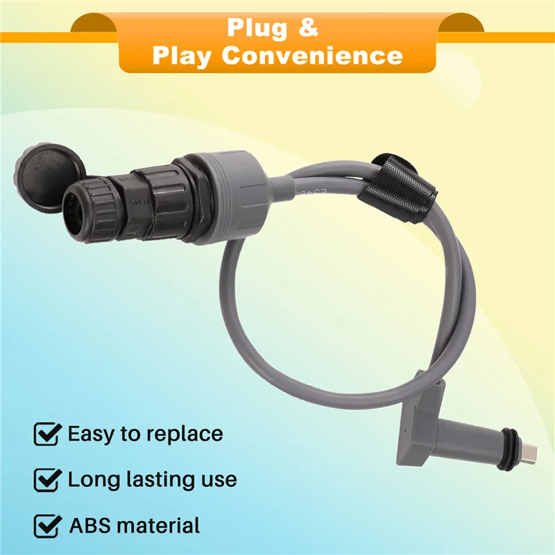 For Starlink Cable 1200Mbps RJ45 1 RJ 2 Connector SPX Plug To RJ45 Extension Adapters For Dish V2 Cable Router