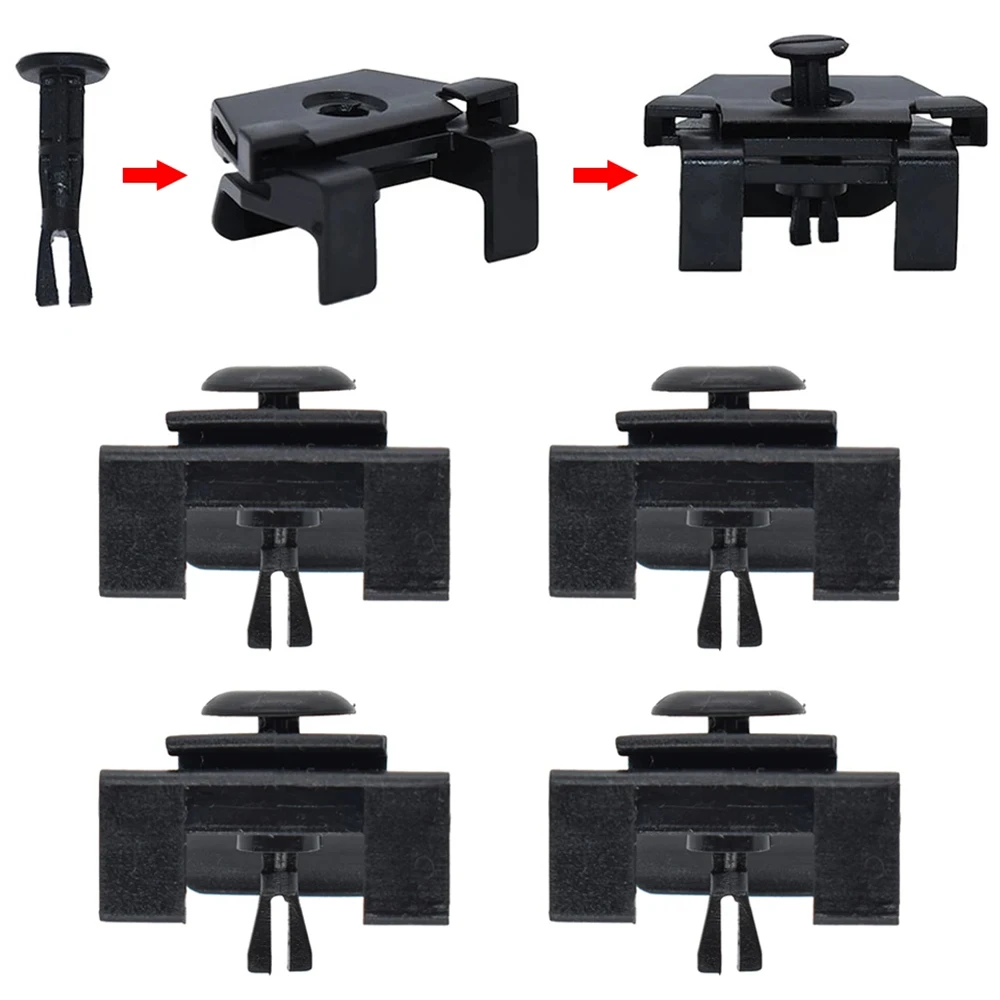10Pcs For Toyota Corolla E140 E150 2007 - 2013 Auris Car Front Fender Bumper Cover Rivet Mudguard Fastener Clip