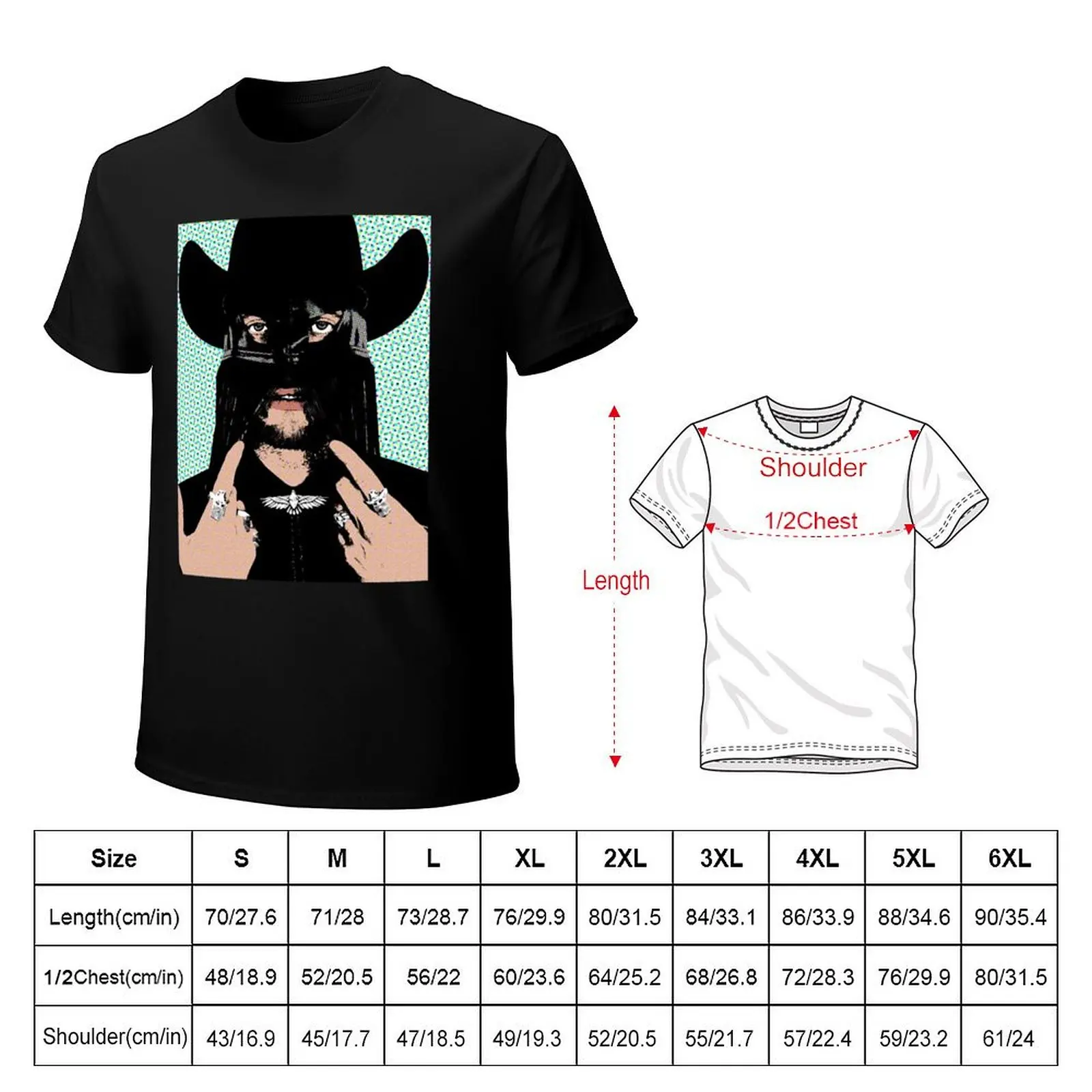 Orville music Peck style pop art T-Shirt topping anime animal prinfor boys mens shirts graphic tee