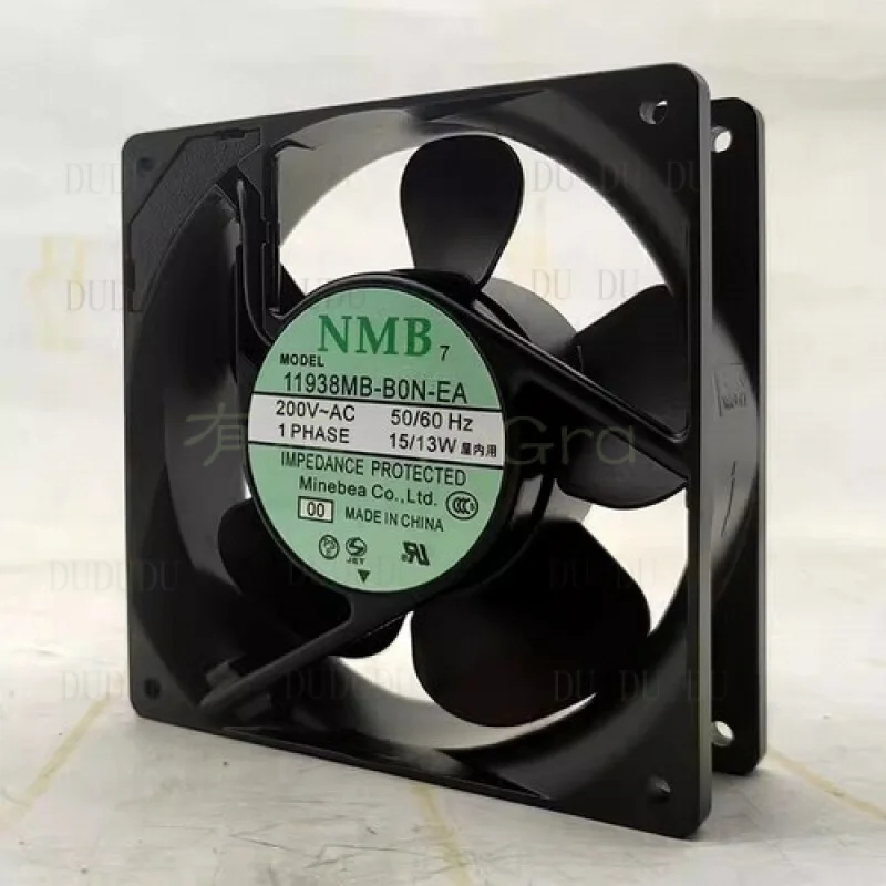 

D D 11938MB-B0N-EA AC200V 15/13W 12038 12CM High Temperature Cooling Fan #A6-26
