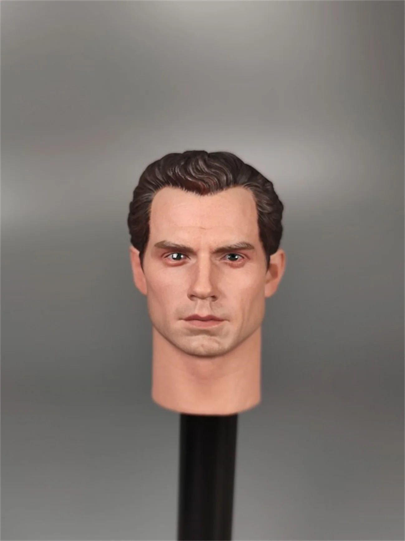 

Henry Cavill 1/6 Head Sculpture Carving Long Neck Actor Soldier For 12inch TBleague Phicen Action Figure Model Toy