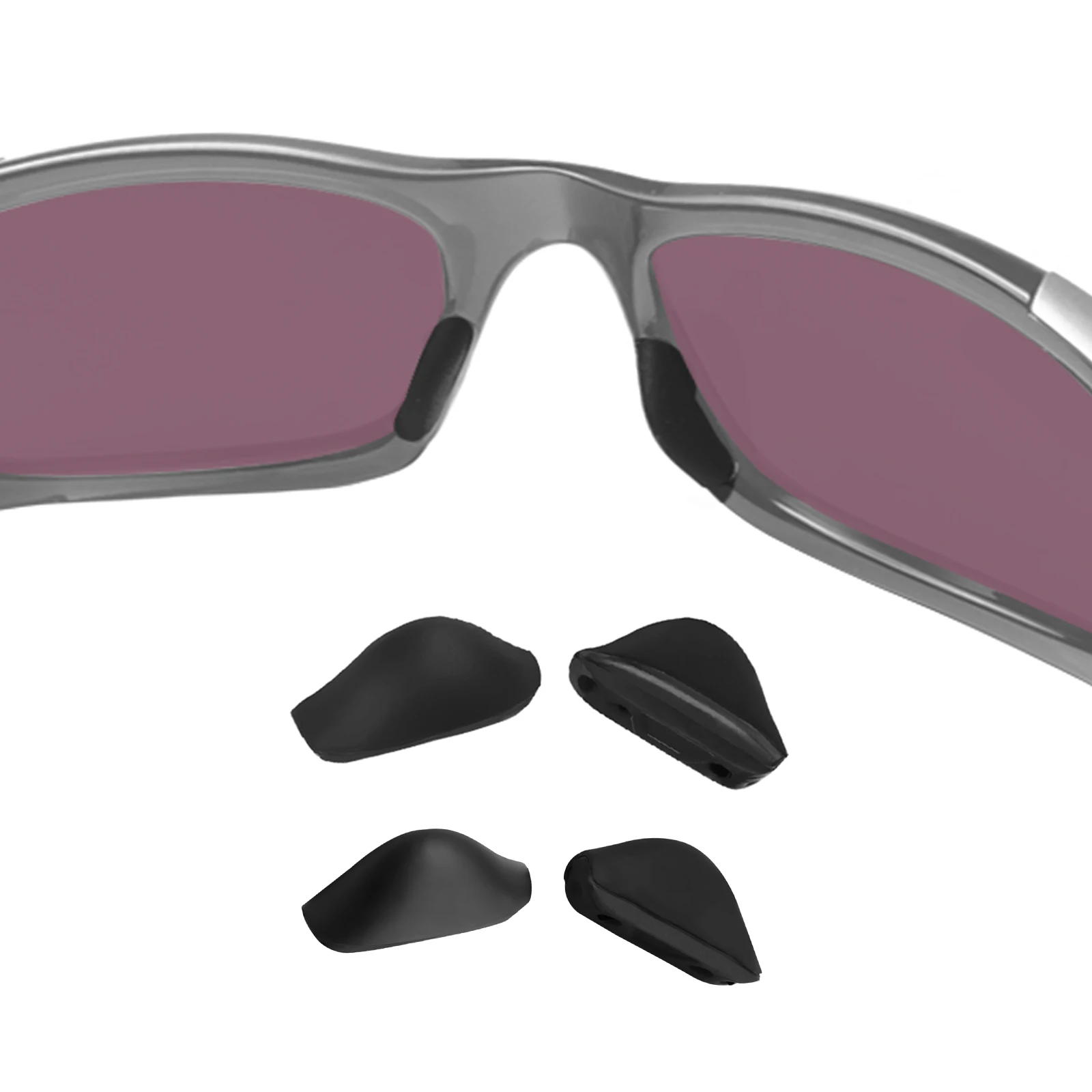 

Glintbay Silicone Rubber Nosepads Nose Pieces for Oakley Crosslink / Crosslink (A) MNP / Crosslink Strike Sunglasses