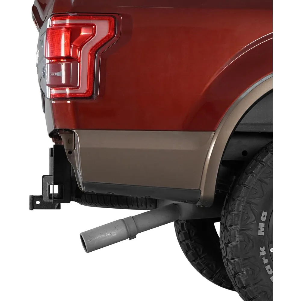 وصلة مقطورة شديدة التحمل مقاس 2 بوصة من الفئة 3 لـ 2015-2025 Ford F-150، جهاز استقبال إطار أنبوبي مربع #4