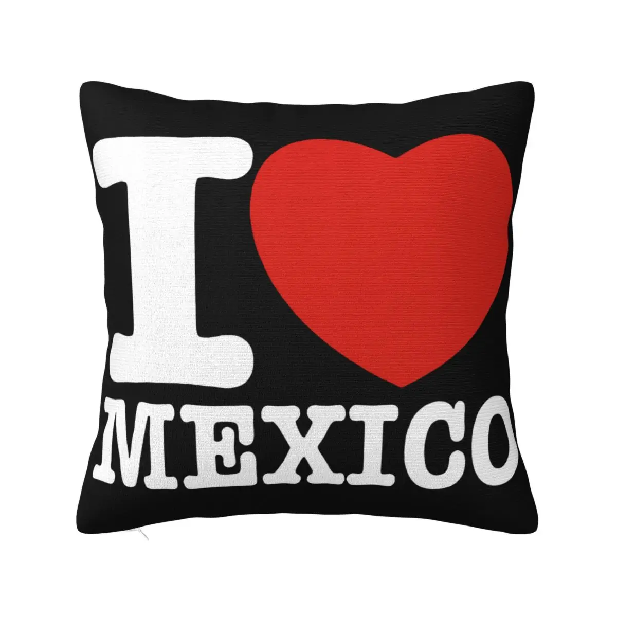 I Love Mexico Bold Font More Size 2021 Splicing On Sale New Arrival Vacation 2021 Latest Youth Designs Pillow Case