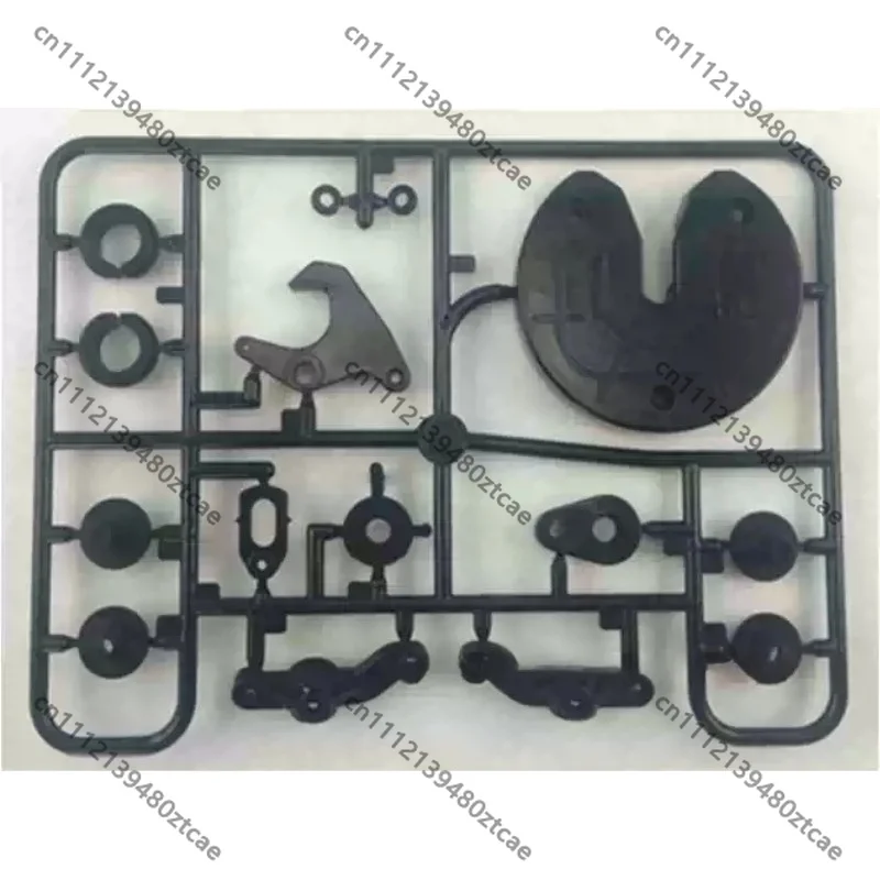 Tractor Truck Plastic Fifth‑Wheel Coupler, Front Rocker Arm, C‑Clip, Quick‑Release Hook, Chassis Modification Spare‑Parts Set