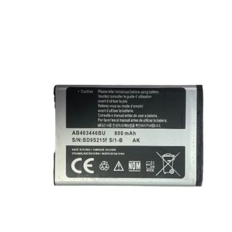 جديد 3.8V 800mAh بطارية AB463446BU لسامسونج GT-C3010 C3011 C3520 SGH-E250 E900 M620 E1080 E1150 E1272 X160 X200 X210