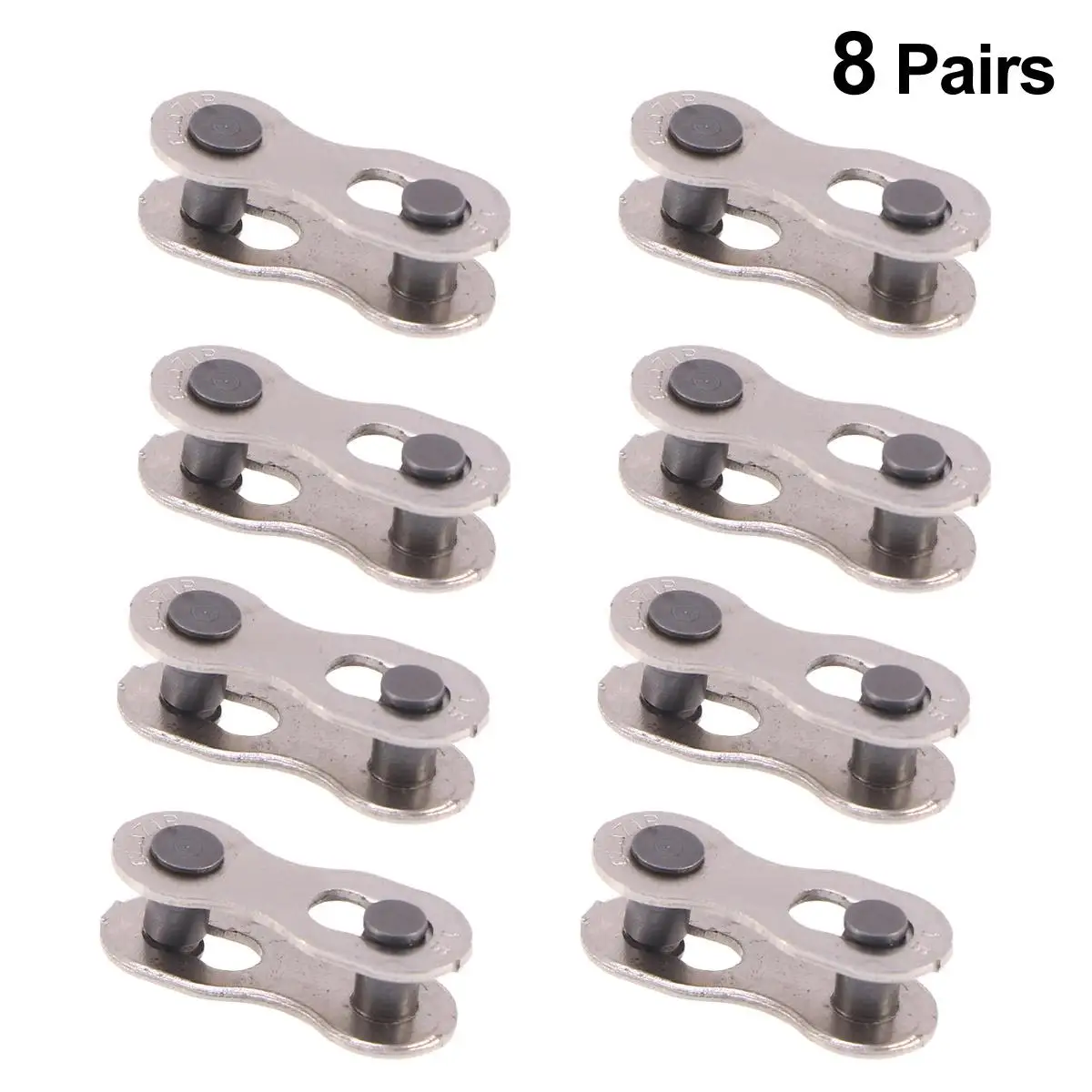

8 Pcs Chain Buckle Bike Cycling Chains Connector Adapter Joint Durable Smooth Long Use Mountain Replacement