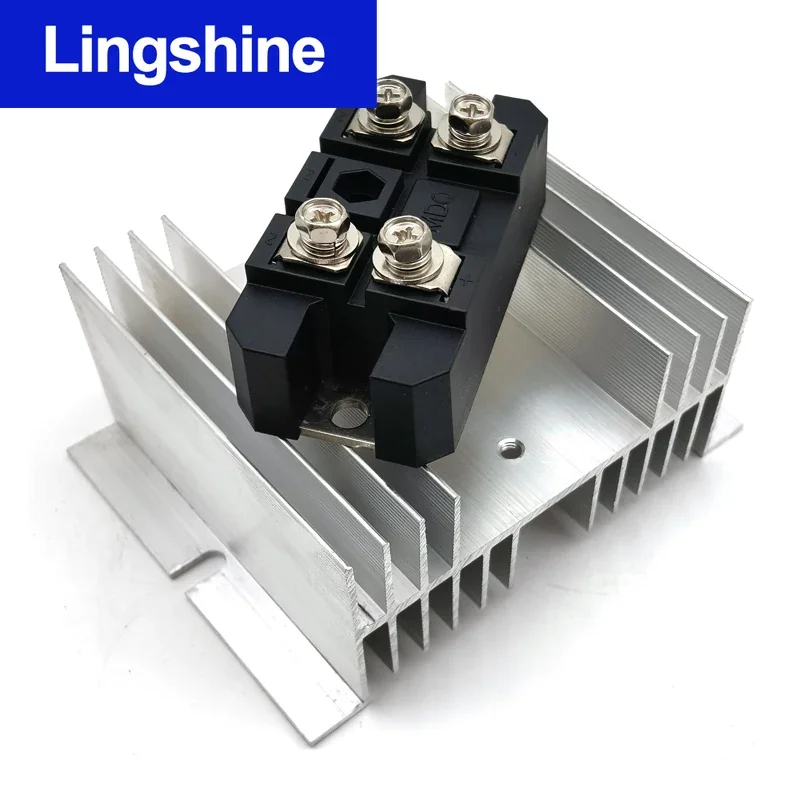 Single Phase Rectifier Bridge Module MDQ150A Volt Silicon Single 1 Phase Diode Metal Case Bridge Rectifier 100A Amp 1600V
