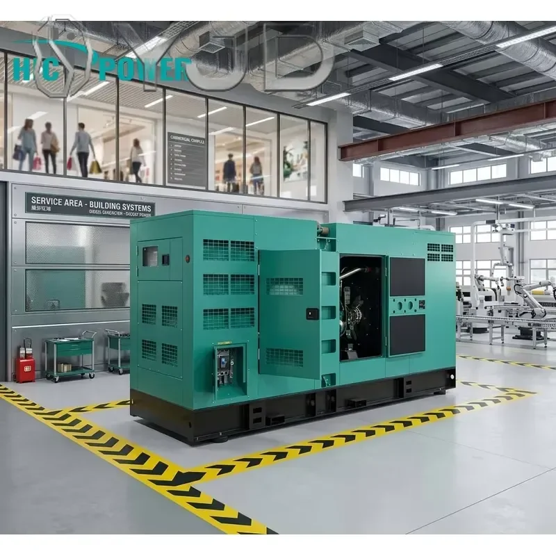Perkin 10kw/kva 15kw 20kva 100kva 200kva 500kw Super Silent Type Diesel Generator Set with Auto Start 50/60HZ 1/3