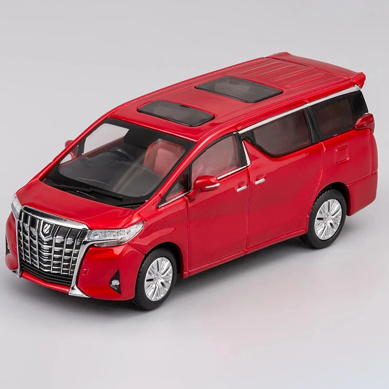 

1:64 Scale Model Car Alphard Luxury MPV Alloy Material Previa Base Upgrade And Renovation Suitable For Ornament Collection