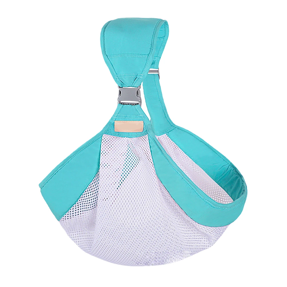 

Переноска-кенгуру для малышей 25 60 фунтов, сетчатая переноска для новорожденных спереди и сзади, небесно-голубая, 25 60 фунтов, дышащая, эргономичная для младенцев