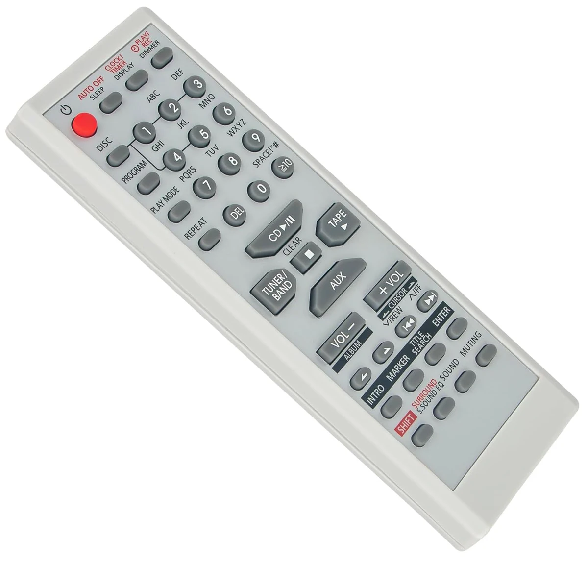 Remote Control For Panasonic SA-PM19 SA-PM28 SC-PM193 SAPM19 SAPM28 SCPM193 CD Micro Stereo Mini System