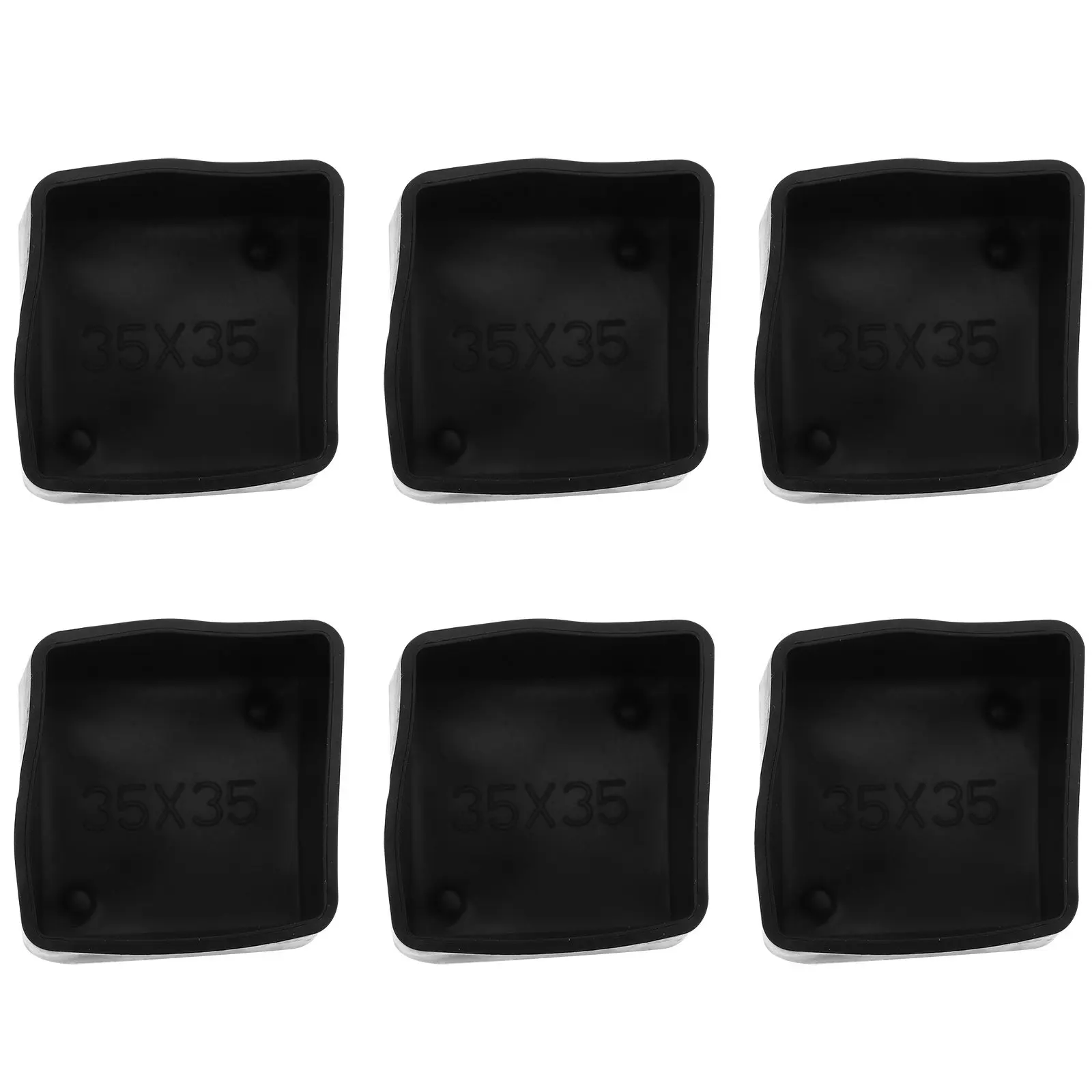 24Pcs Thickened Furniture Feet Pads Chair Leg Covers Non-Slip Floor Protectors for Table Chair Sofa Wood Vinyl