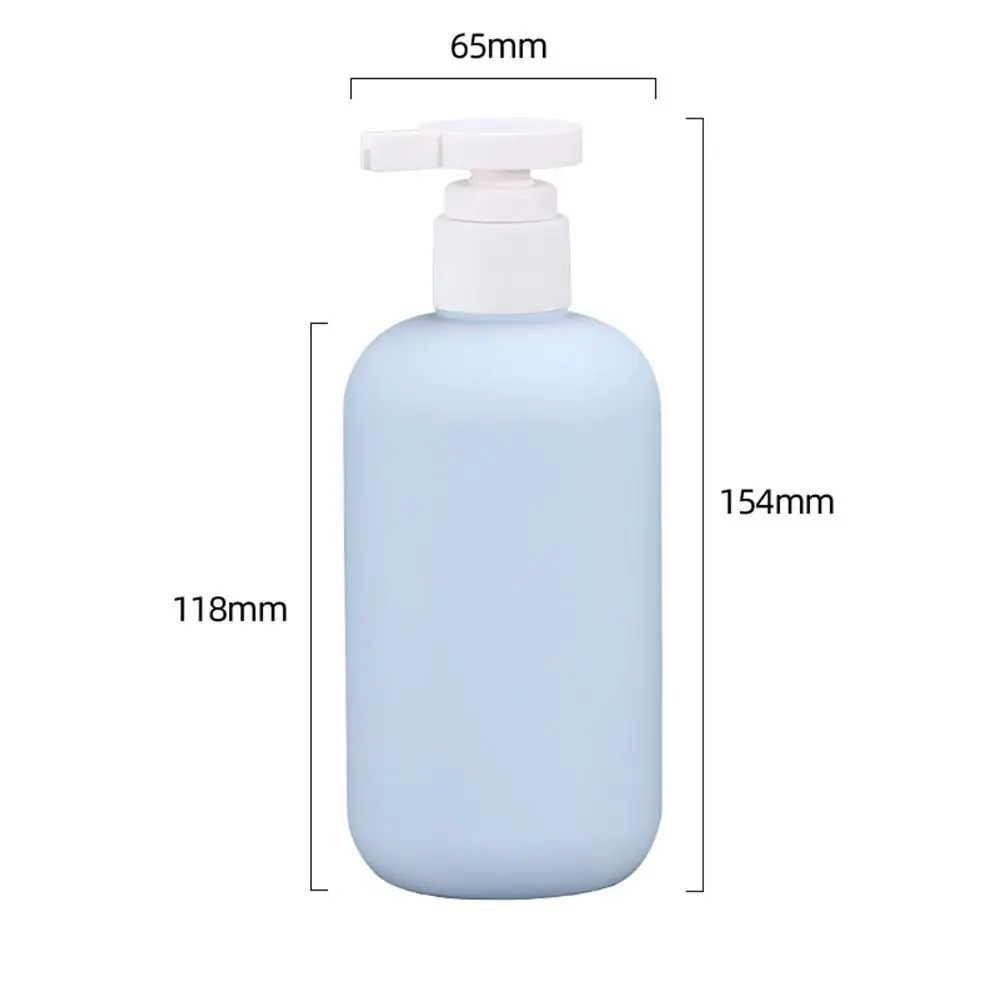 Bouteille de Lotion pour Gel douche, accessoire de voyage, lavage du corps avec pompe blanche, bouteilles distributrices 200ml/300ml/500ml, vert avocat, 1 pièce