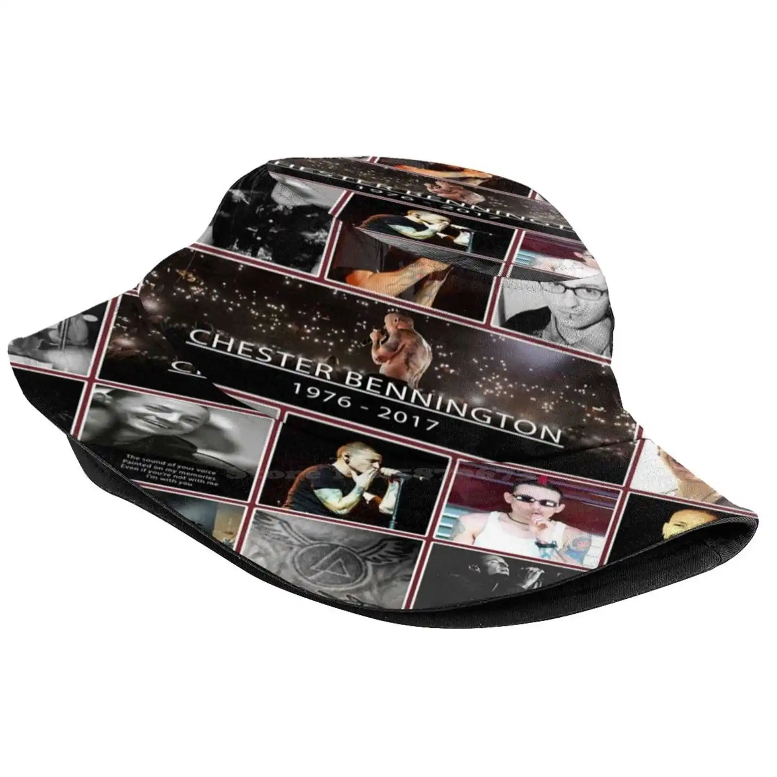 Ai Chester Bennington Quilt Blanket Th1207 For Fans Sun Cap Fisherman Hat Bucket Hats